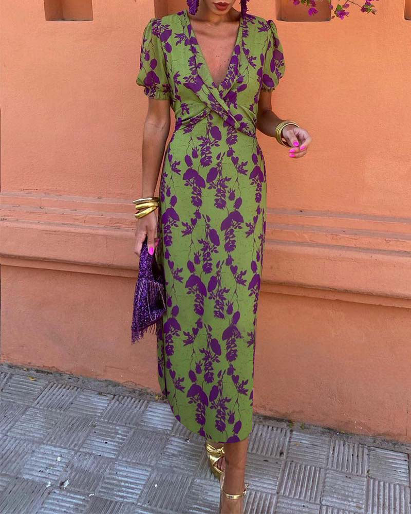 Irie – Elegant Floral Dress