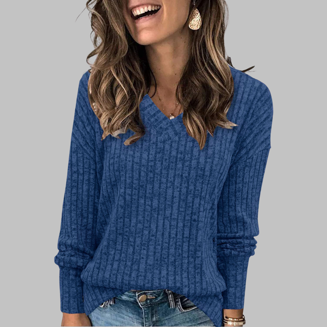 Deri – Casual Long Sleeve Sweater