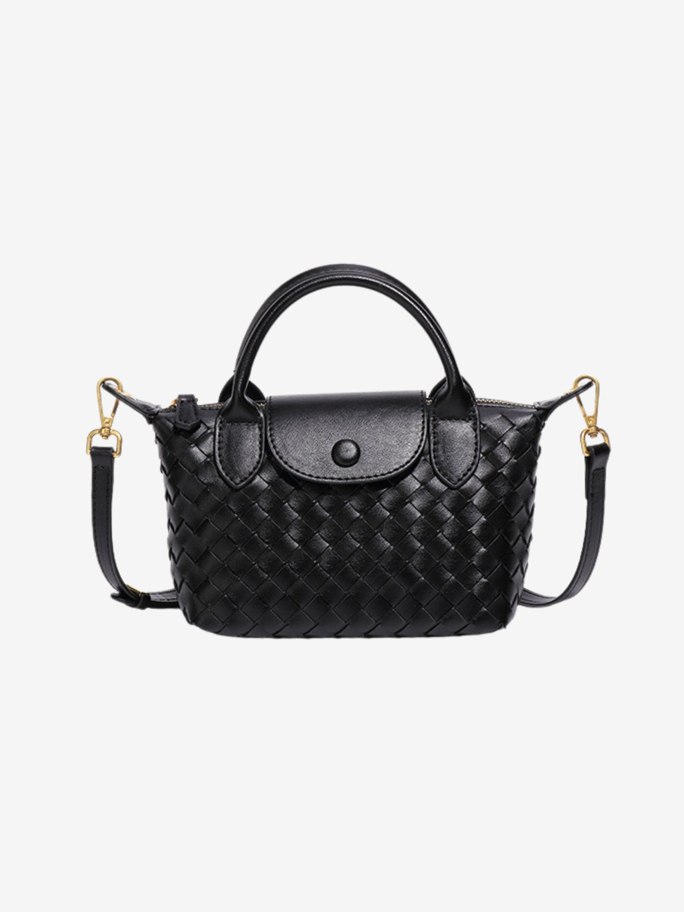 Elise - Convertible Petite Braided Bag