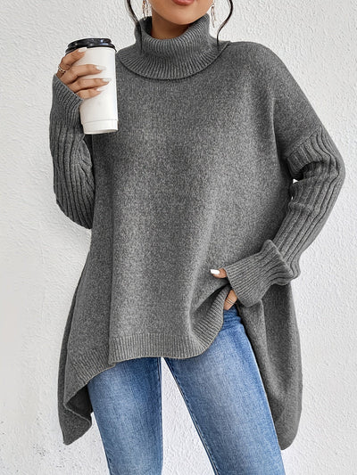 Isla - Oversized Turtleneck Sweater
