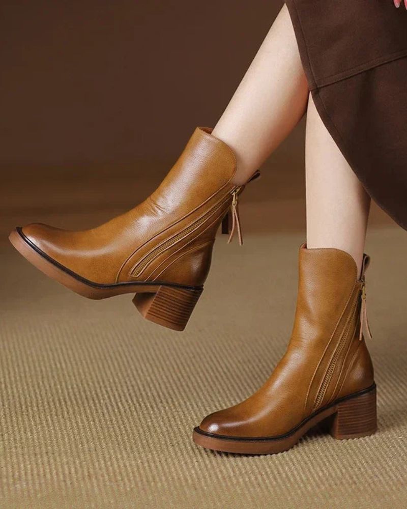 Valorine — Timeless Leather Boot