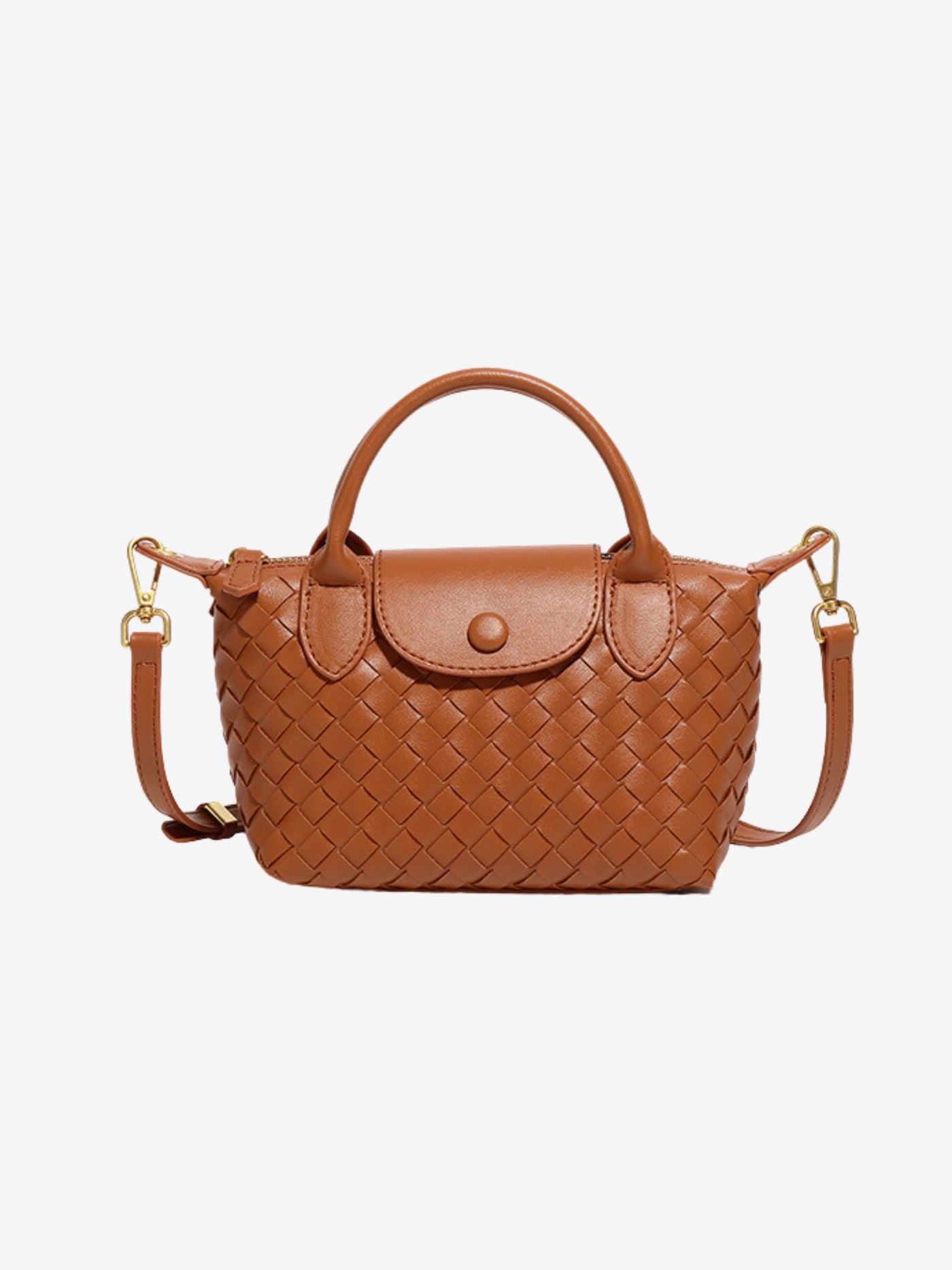 Elise - Convertible Petite Braided Bag