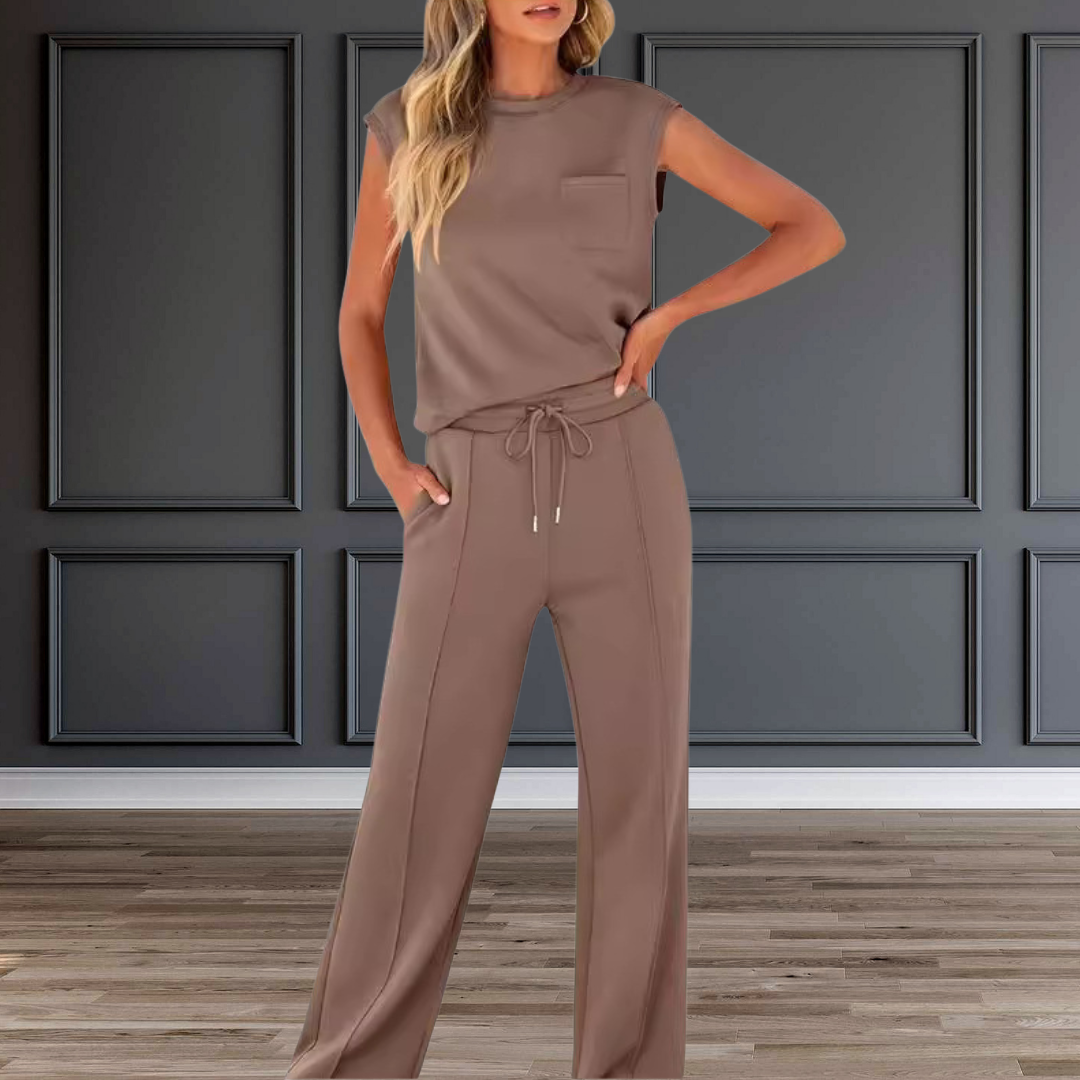 KAIYA – Casual Summer Soft Lounge Co-Ord