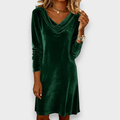 Scarlett - Loose velvet dress