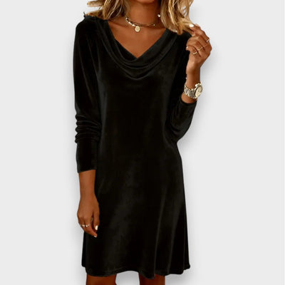 Scarlett - Loose velvet dress