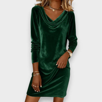 Scarlett - Loose velvet dress