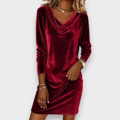 Scarlett - Loose velvet dress