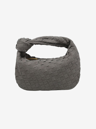 Renee - Plush Braided Mini Suede Handbag