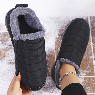 Victoria - Warm Winter Slip-On Boots