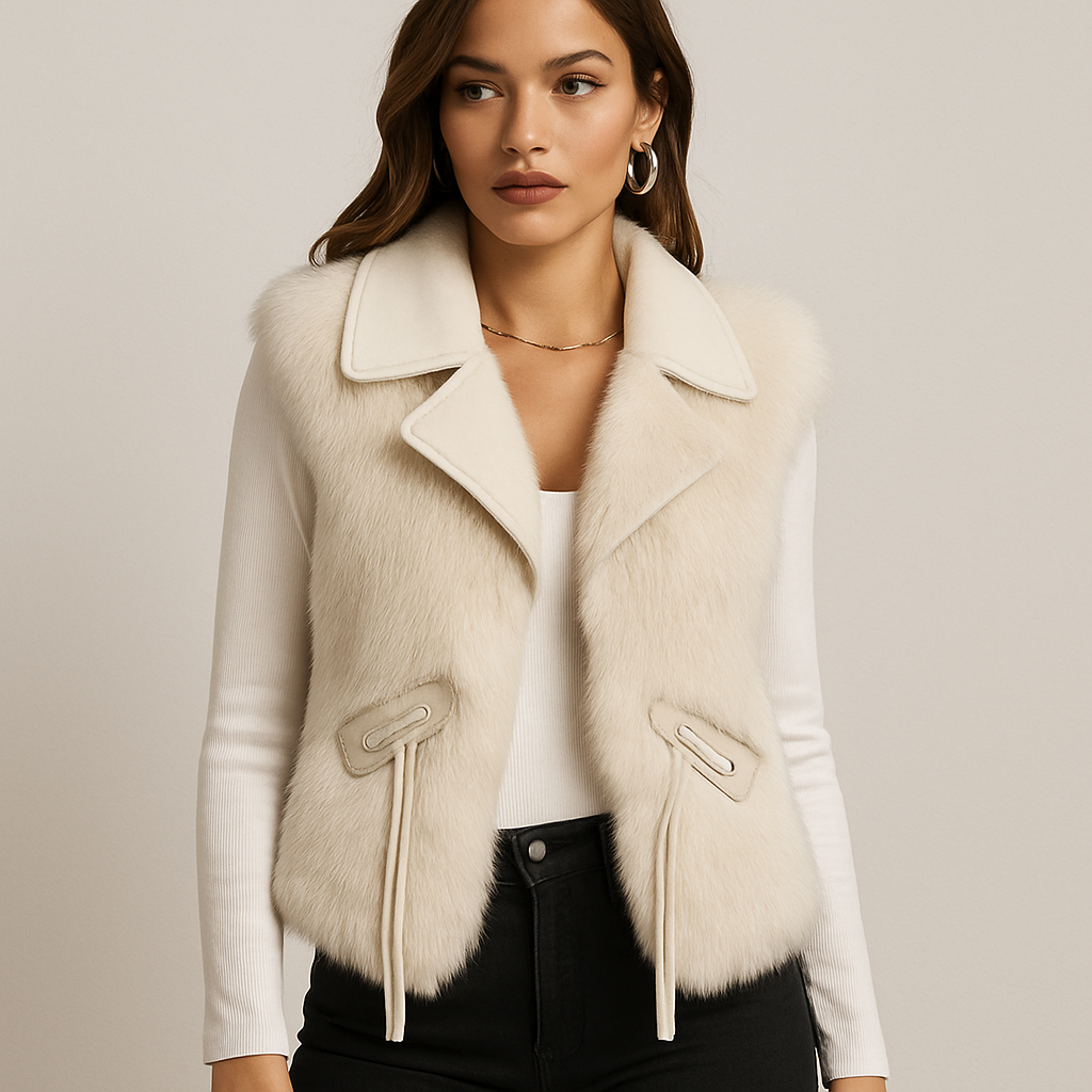 Tiphaine - Fur Gilet