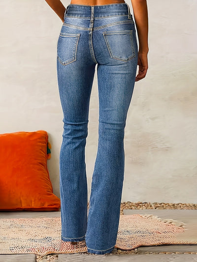 Dianne – Trendy High-Waisted Flared Jeans