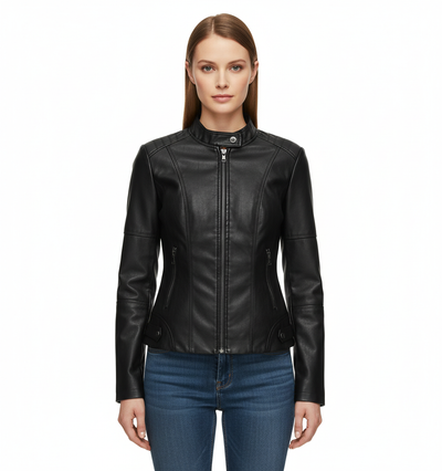Sophia – Casual Leather Jacket