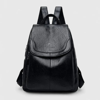 Dorthe - Stylish and Secure Leather Backpack