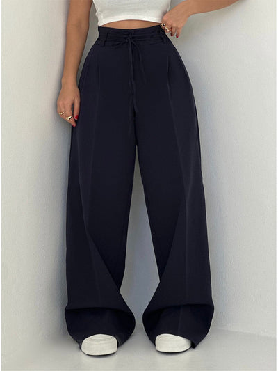 Josephine - High-Waisted Trousers with Wide Legs