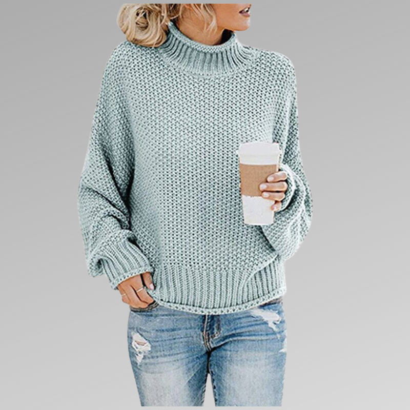 Calista | Mock-Neck Sweater