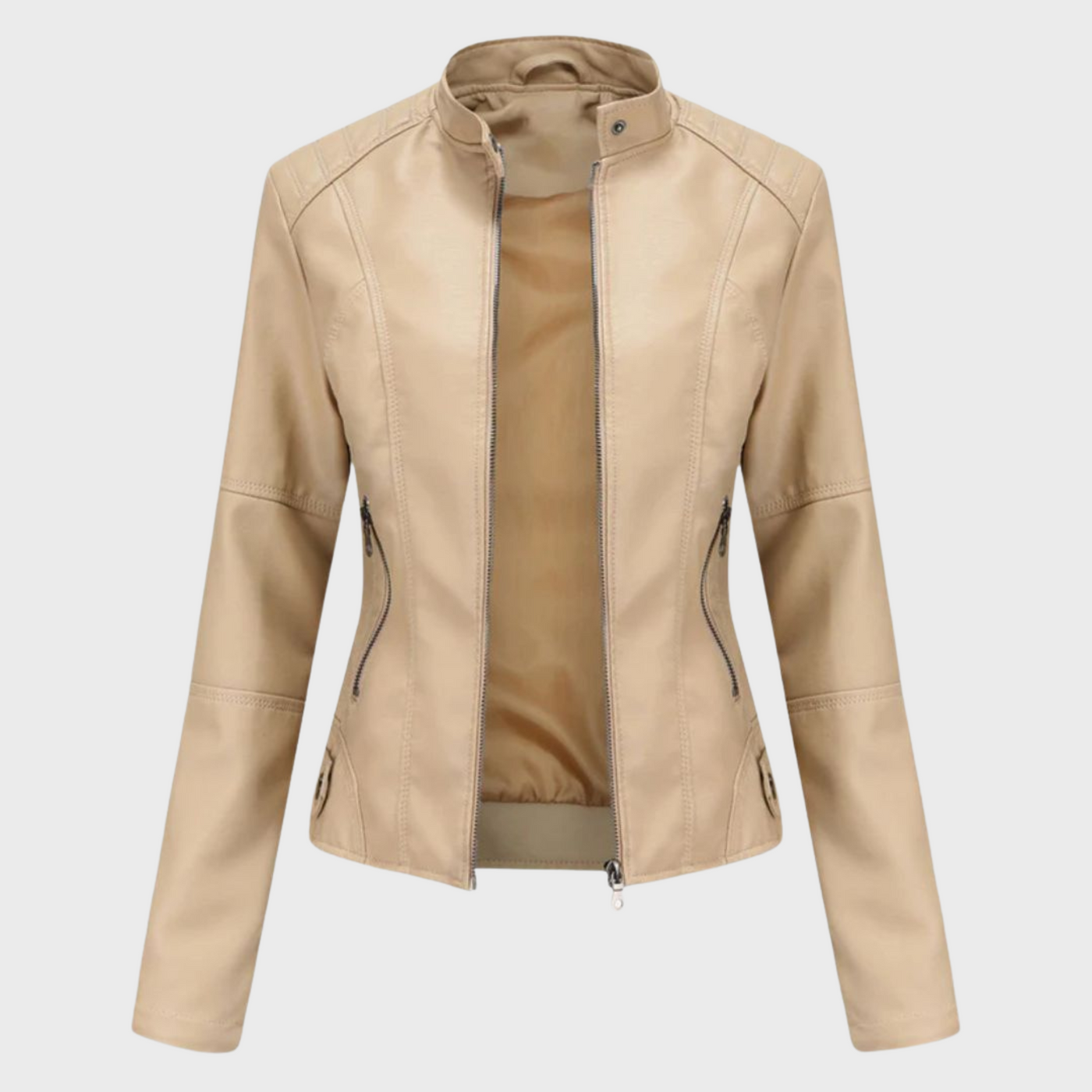 Sophia – Casual Leather Jacket