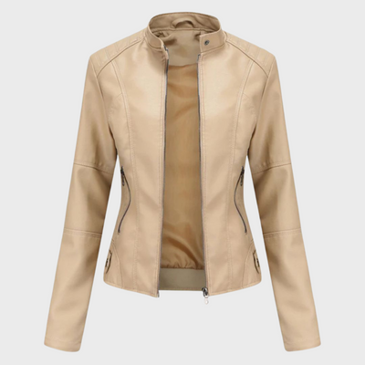 Sophia – Casual Leather Jacket
