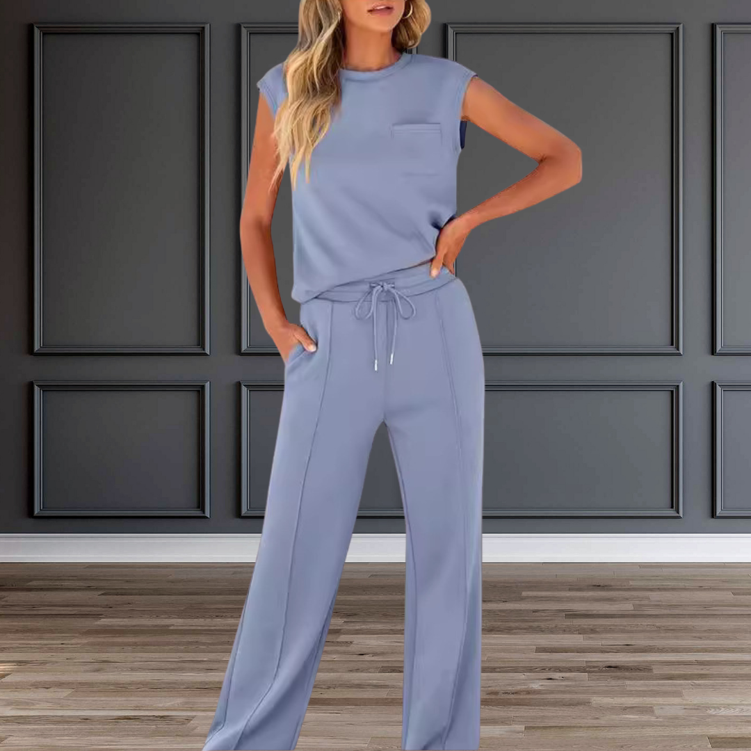 KAIYA – Casual Summer Soft Lounge Co-Ord