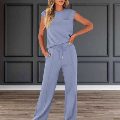 KAIYA – Casual Summer Soft Lounge Co-Ord