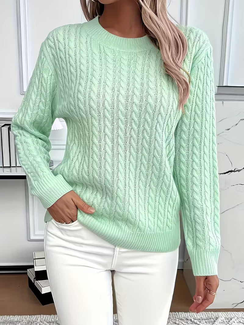 Claire - Aria Cozy Knit Sweater