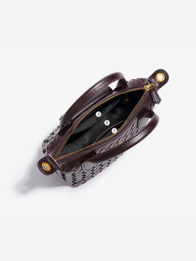 Elise - Convertible Petite Braided Bag