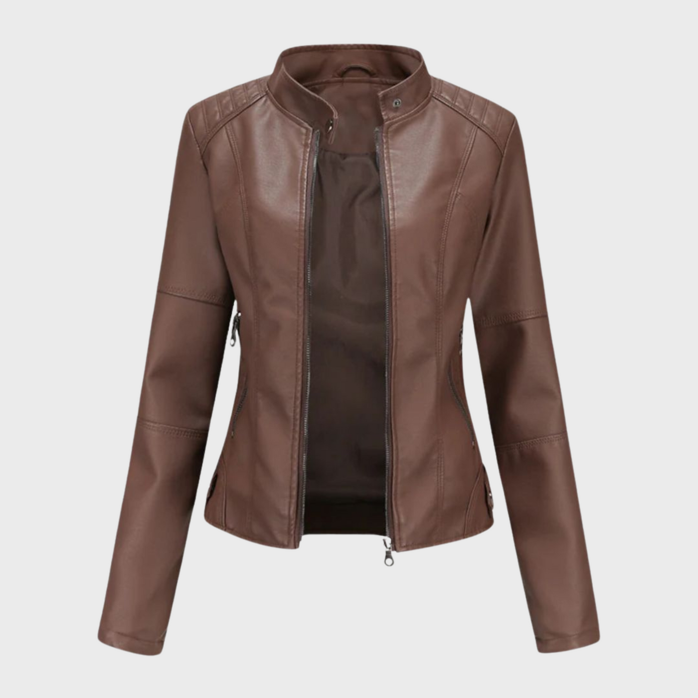 Sophia – Casual Leather Jacket