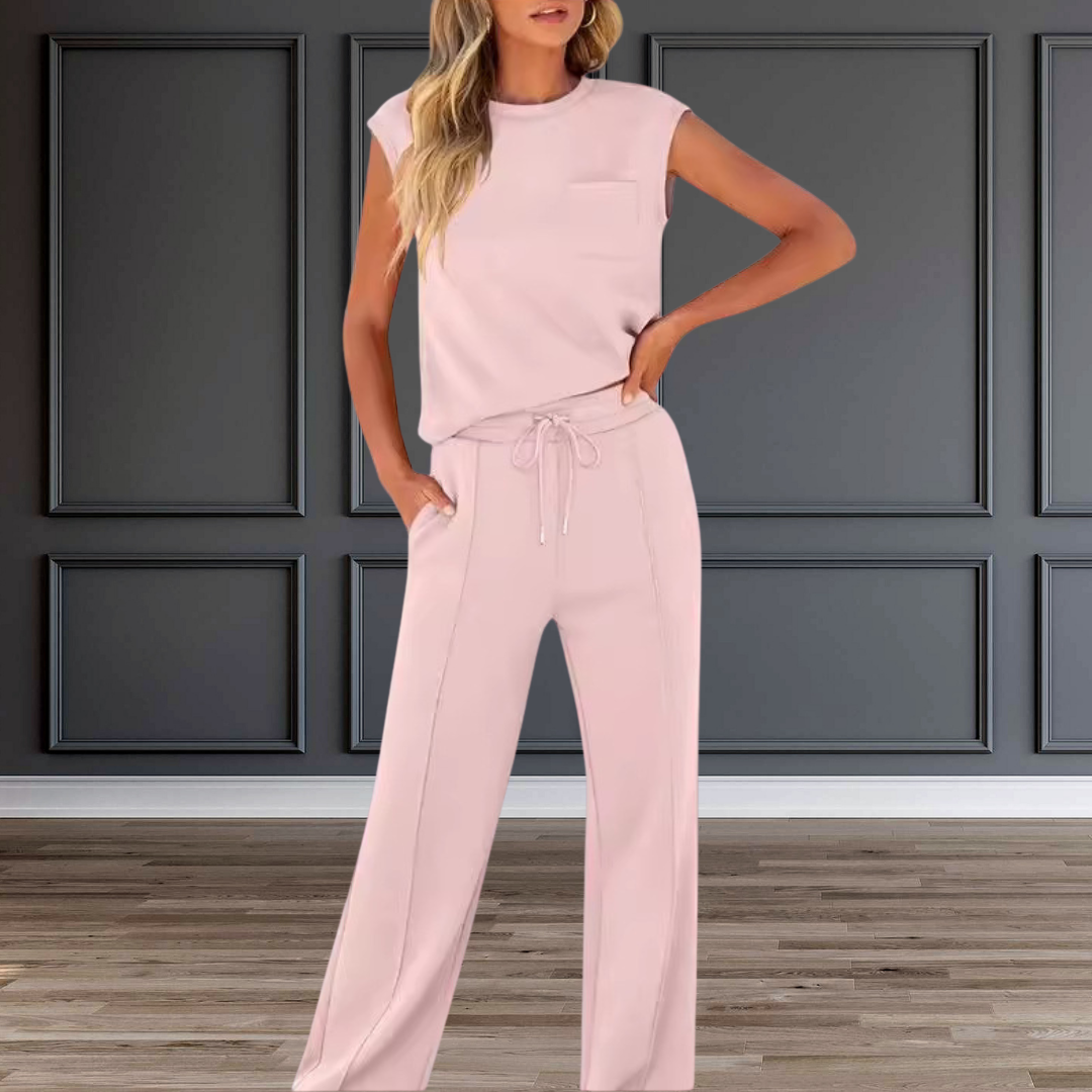 KAIYA – Casual Summer Soft Lounge Co-Ord