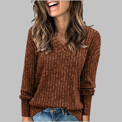 Deri – Casual Long Sleeve Sweater
