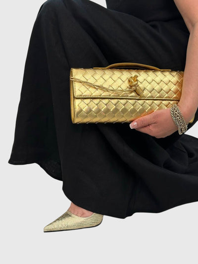 Camila - Elegant Slim Woven Clutch