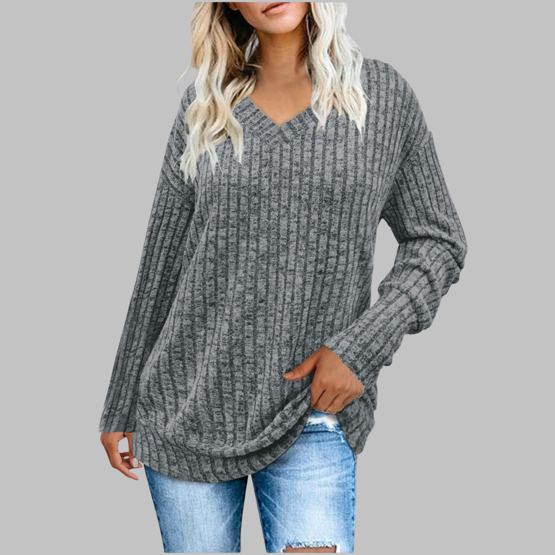 Deri – Casual Long Sleeve Sweater
