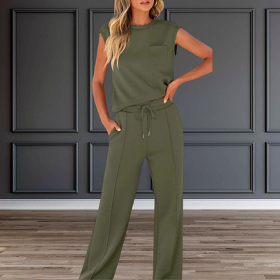 KAIYA – Casual Summer Soft Lounge Co-Ord