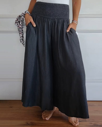 Reina - Comfy Wide-Leg Trousers