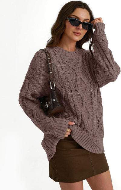 Chloe - Chunky Knit Crewneck