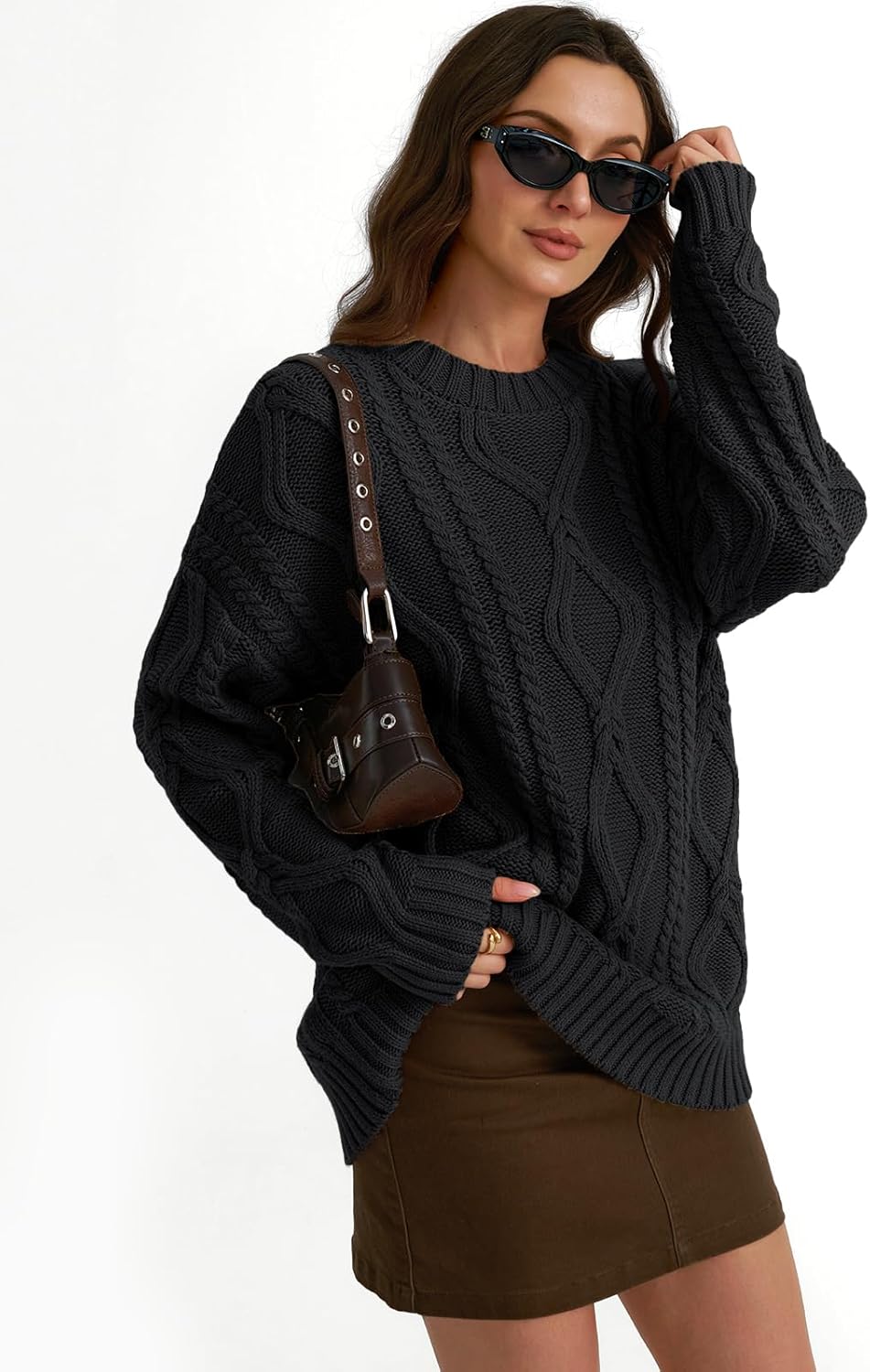 Chloe - Chunky Knit Crewneck