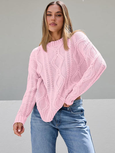 Chloe - Chunky Knit Crewneck