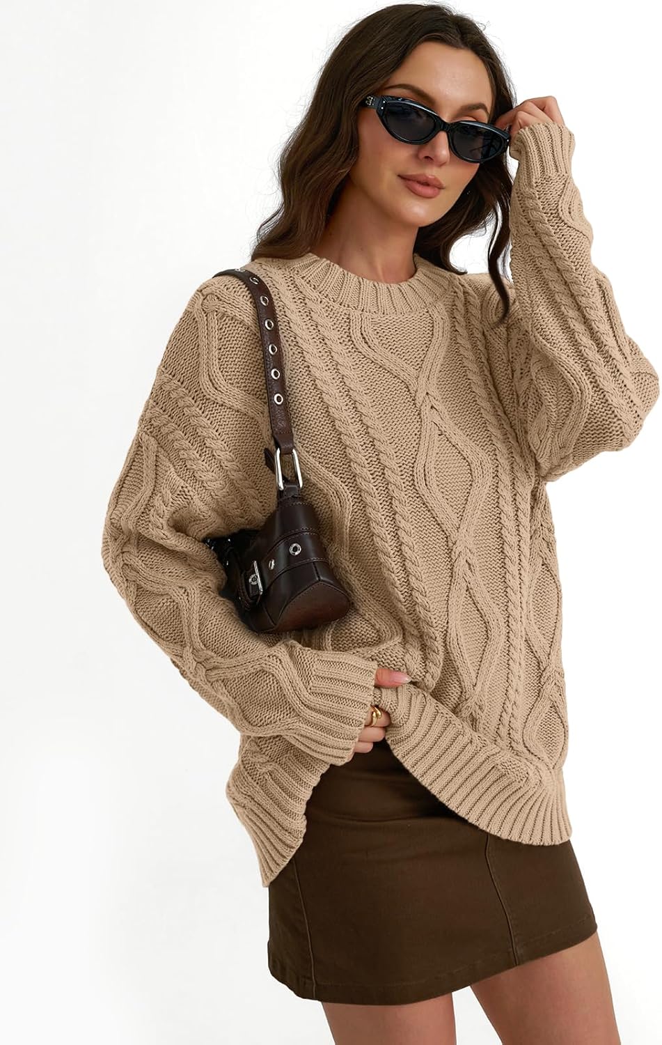 Chloe - Chunky Knit Crewneck
