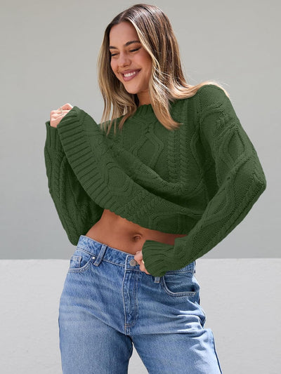 Chloe - Chunky Knit Crewneck