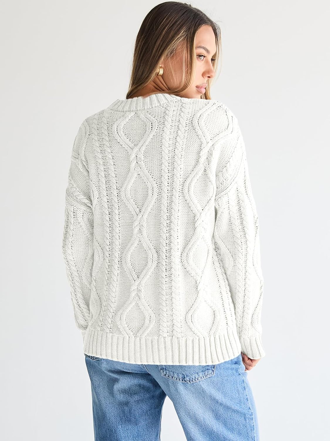 Chloe - Chunky Knit Crewneck