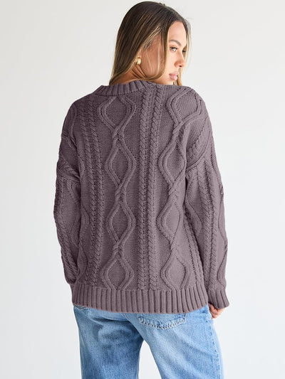 Chloe - Chunky Knit Crewneck