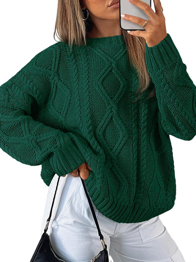 Chloe - Chunky Knit Crewneck