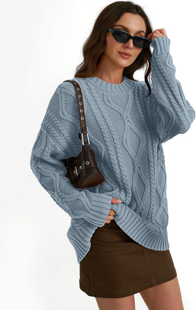 Chloe - Chunky Knit Crewneck