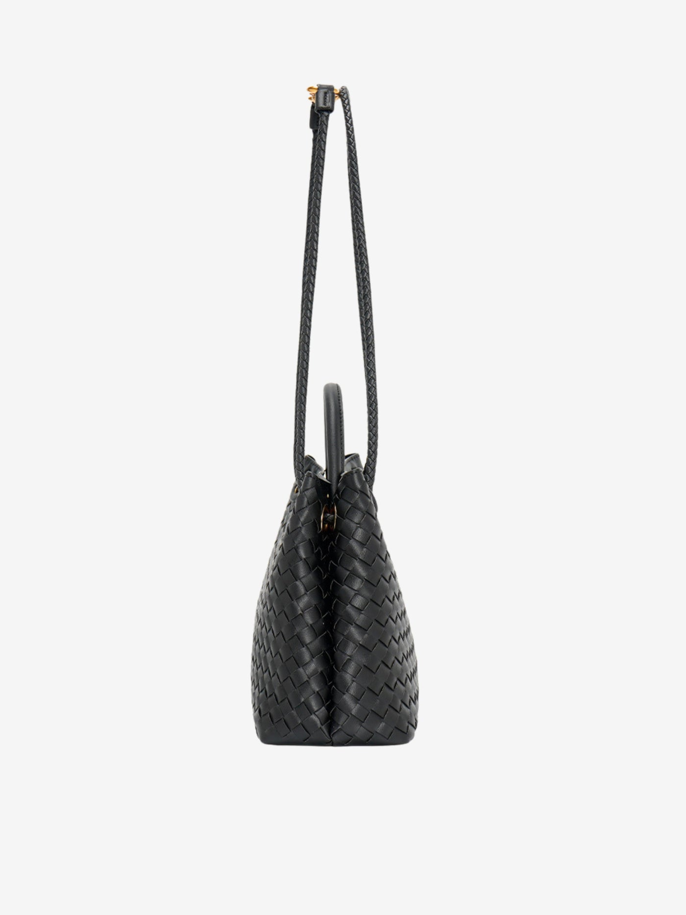 Eloise - Compact Woven Bag with Textured Design