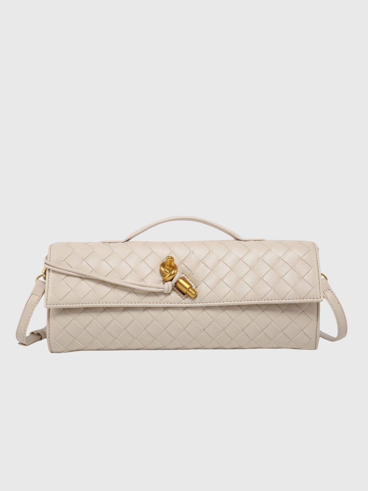 Camila - Elegant Slim Woven Clutch
