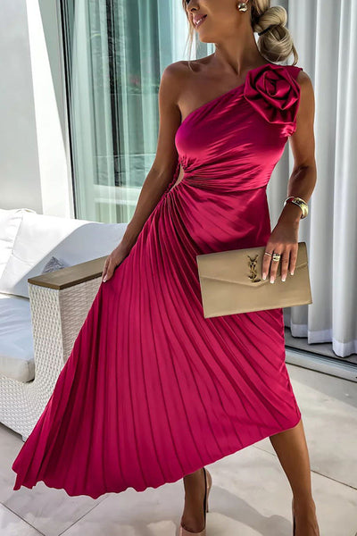 Ophelia | Chic Pleated Dress