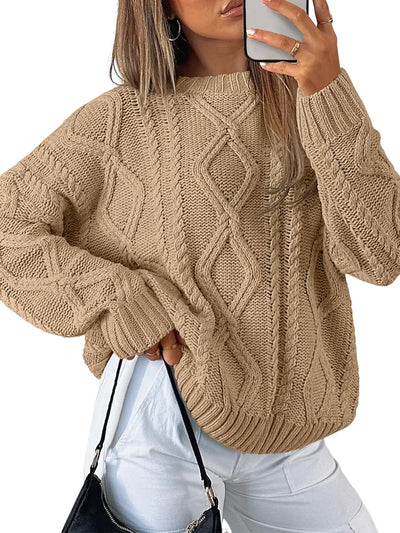 Chloe - Chunky Knit Crewneck
