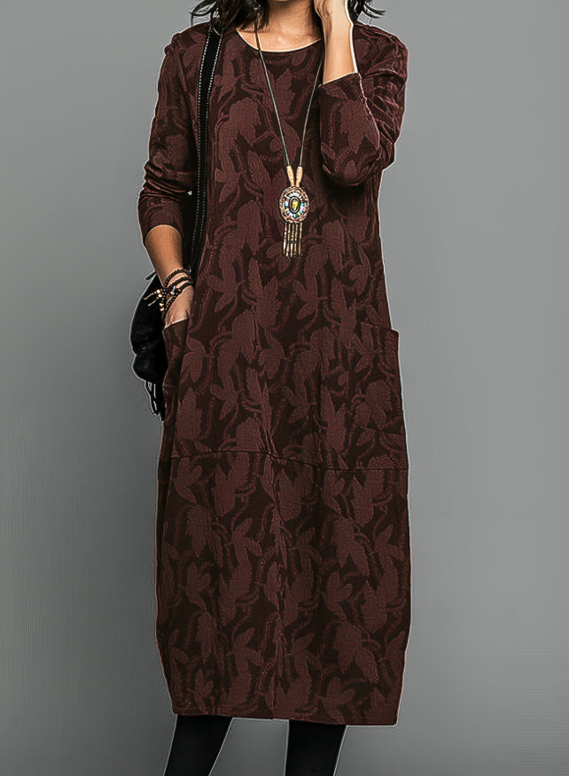 Dina - Elegant Winter Dress