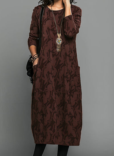Dina - Elegant Winter Dress
