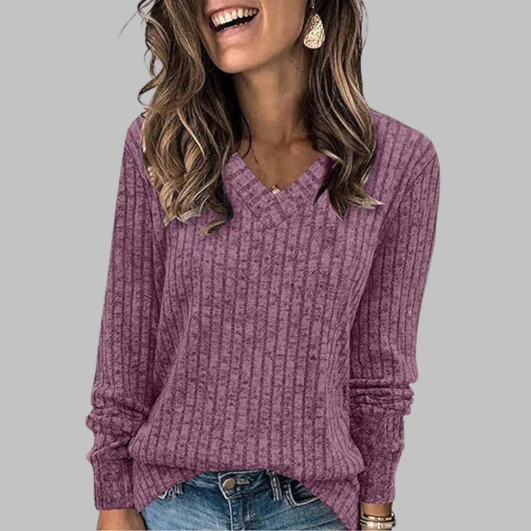 Deri – Casual Long Sleeve Sweater