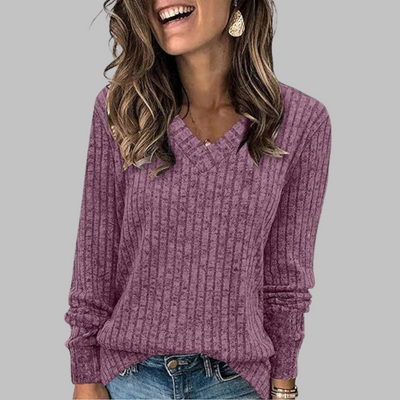 Deri – Casual Long Sleeve Sweater