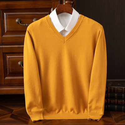 Evander - Cashmere V-Neck Jumper